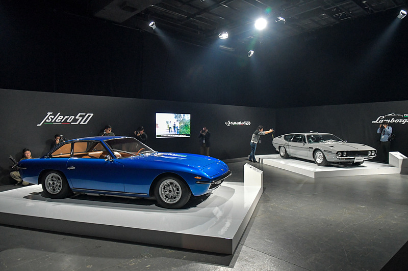 2018年にデビュー50周年を記念してレストアされた「エスパーダ」と「イスレロ」は、メイン会場とは別に展示されていた