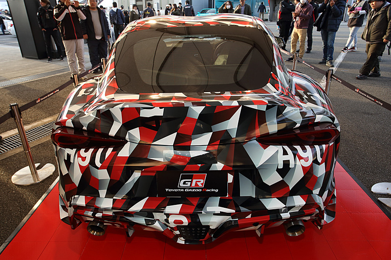 新型スープラ 試作車