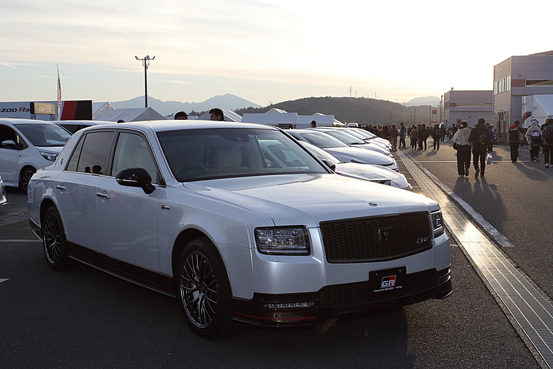 「GR VILLAGE」では各種“GR SPORT”シリーズの車両も一堂に展示