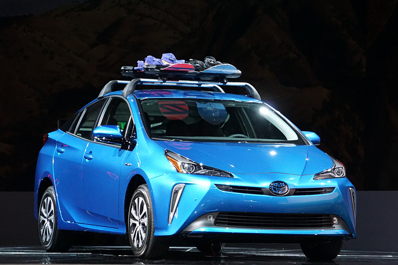 北米仕様の「プリウス」2019年モデル