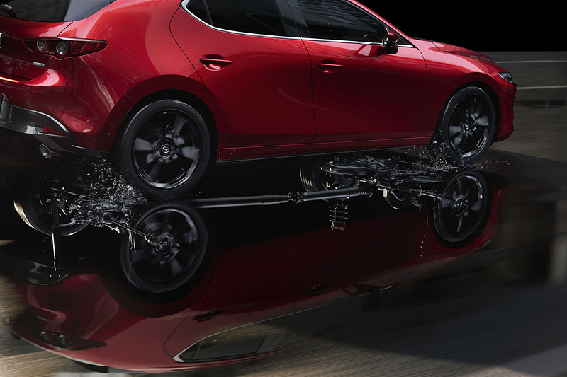 新型Mazda3のAWDイメージ