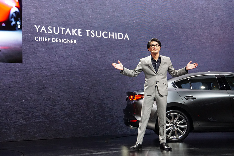 Mazda3 チーフデザイナーの土田康剛氏