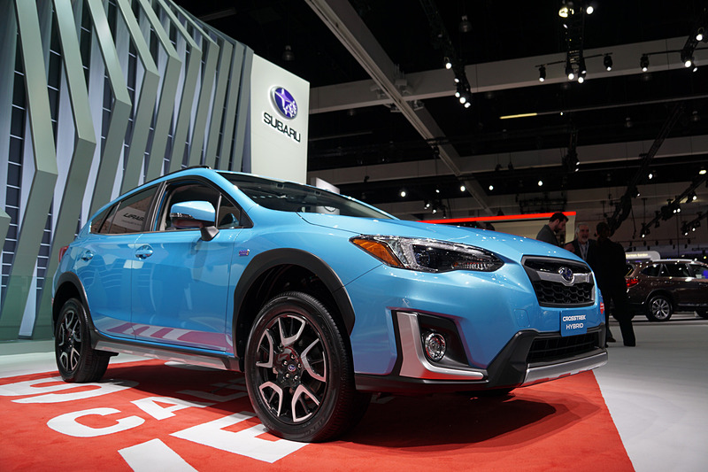 初のプラグインハイブリッドモデル「CROSSTREK HYBRID（クロストレック ハイブリッド）」を米国で発表