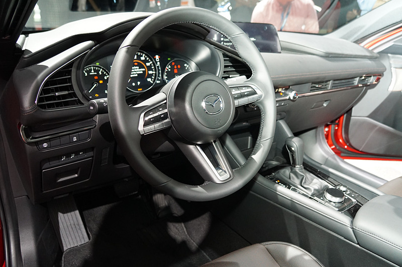 新型Mazda3 ハッチバックのインテリア