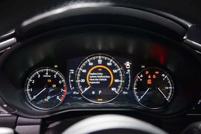 新型Mazda3 ハッチバックのインテリア