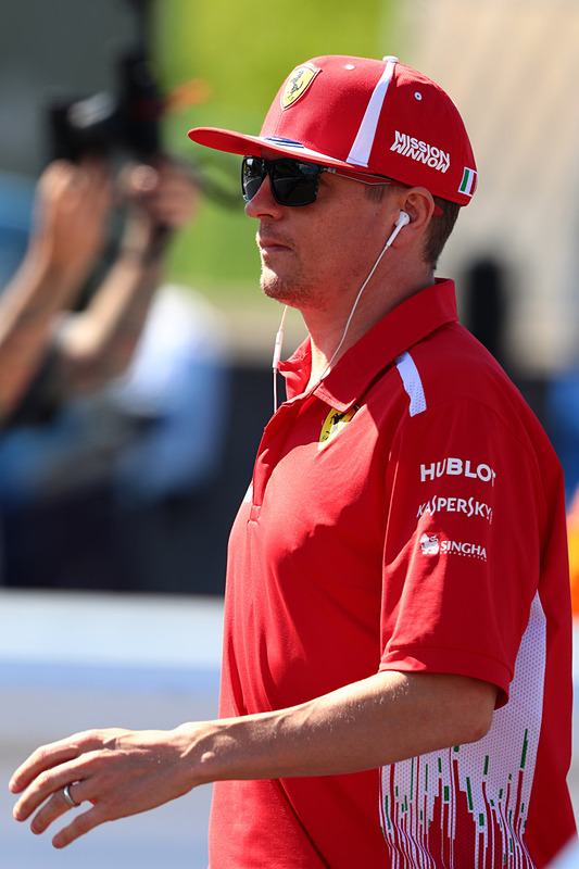 ドライバーズパレードの選手たち