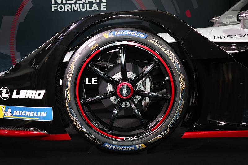 日産 フォーミュラEマシンのディテール