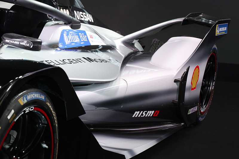 日産 フォーミュラEマシンのディテール