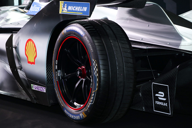 日産 フォーミュラEマシンのディテール