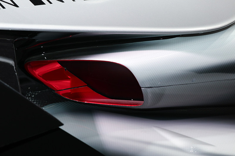 日産 フォーミュラEマシンのディテール