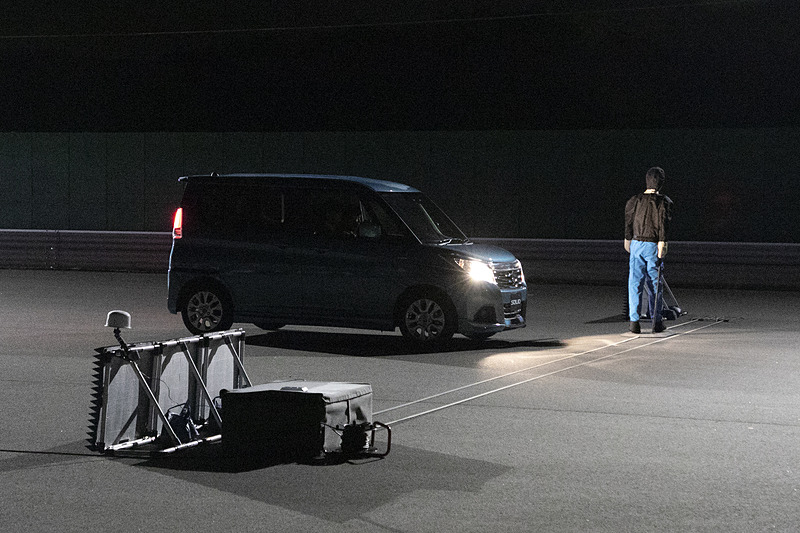 試乗車は他にも用意されており、こちらはスズキ ソリオ