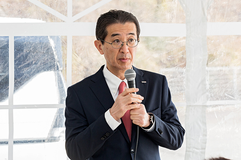 ニッサン・モータースポーツ・インターナショナル株式会社 代表取締役社長 兼 最高経営責任者（CEO）の片桐隆夫氏