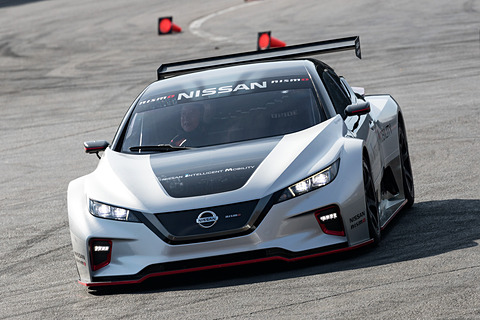 日産の新EVレーシングカー「リーフ NISMO RC」に乗ってみた - Car Watch