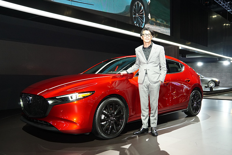 マツダ株式会社 デザイン本部 チーフデザイナーの土田康剛氏