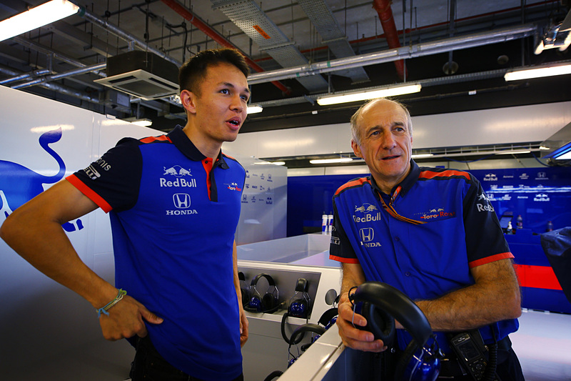 トロロッソの2019年の正ドライバーとなったアレクサンダー・アルボン選手（写真提供：ホンダ）