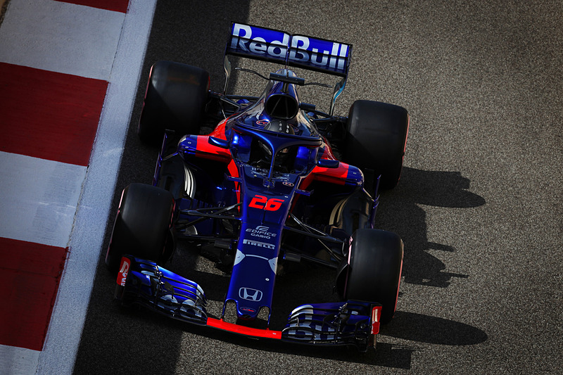 ダニール・クビアト選手がドライブするトロロッソ・ホンダ（写真提供：ホンダ）