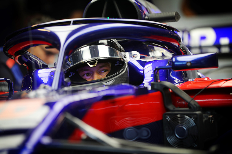 レッドブル、トロロッソ・ホンダのテストの様子（写真提供：ホンダ）