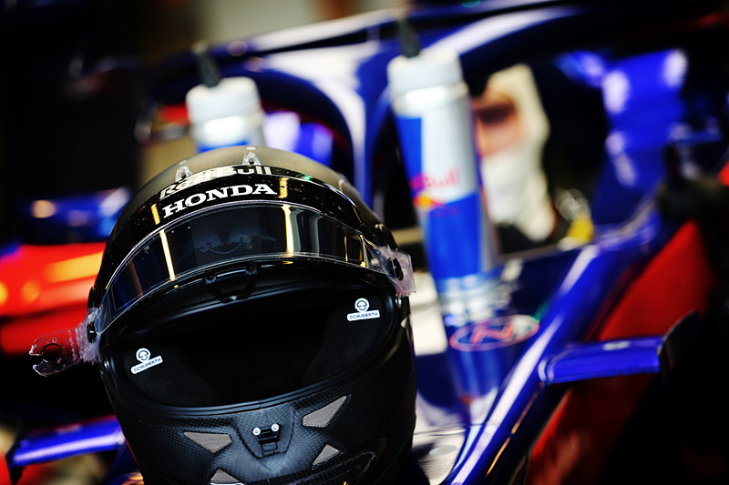 レッドブル、トロロッソ・ホンダのテストの様子（写真提供：ホンダ）