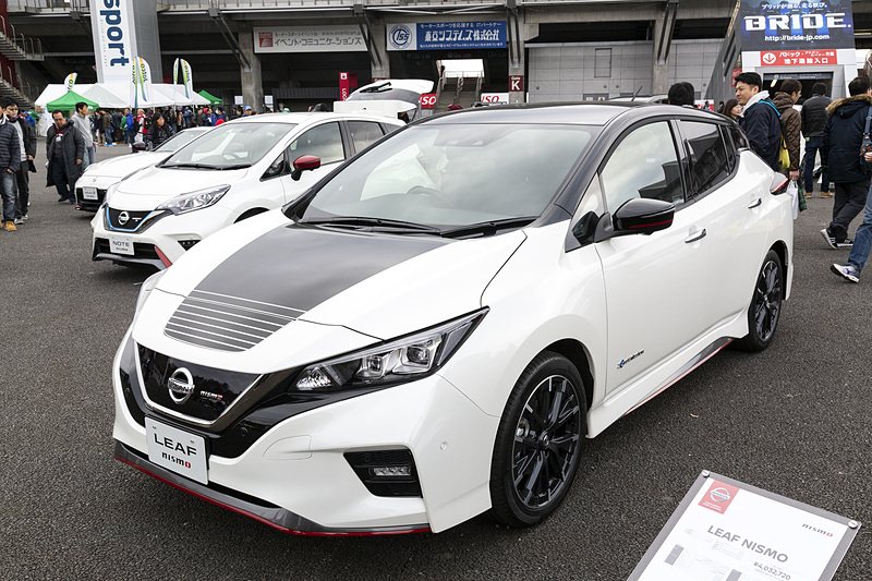 NISMO車両もラインアップ展示