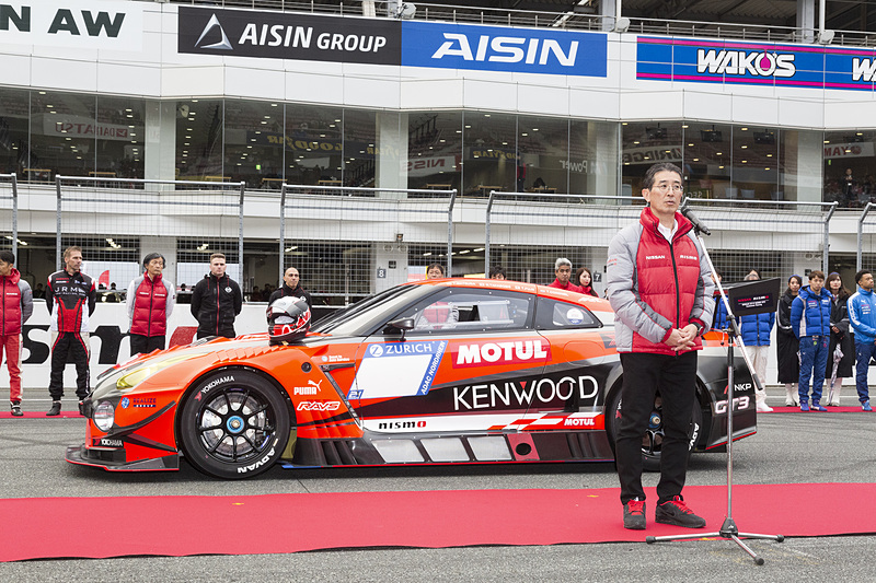 ニッサン・モータースポーツ・インターナショナル株式会社 代表取締役社長 兼 最高経営責任者（CEO）の片桐隆夫氏