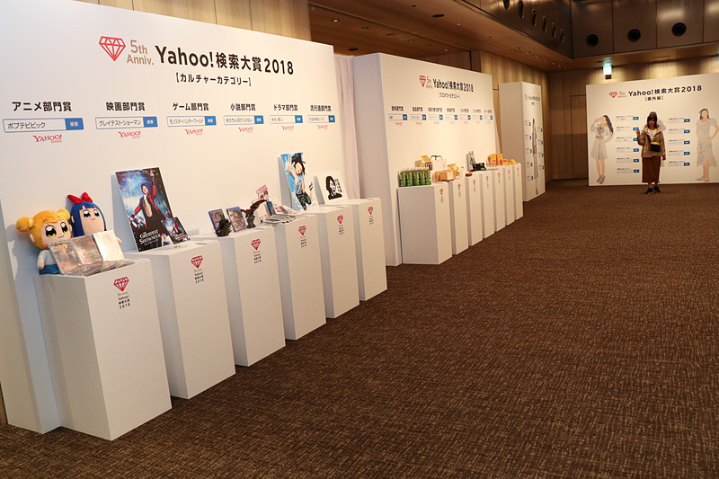 各部門の製品展示