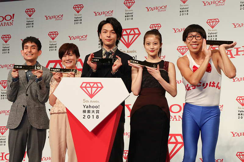 パーソンカテゴリーの各賞受賞者