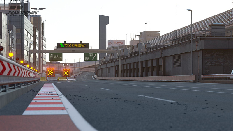 全長6560m、最大高低差24m、コーナー数16、最大直線超900mで、コンテナターミナルを通過する「東京エクスプレスウェイ・南ルート」の「内回り」