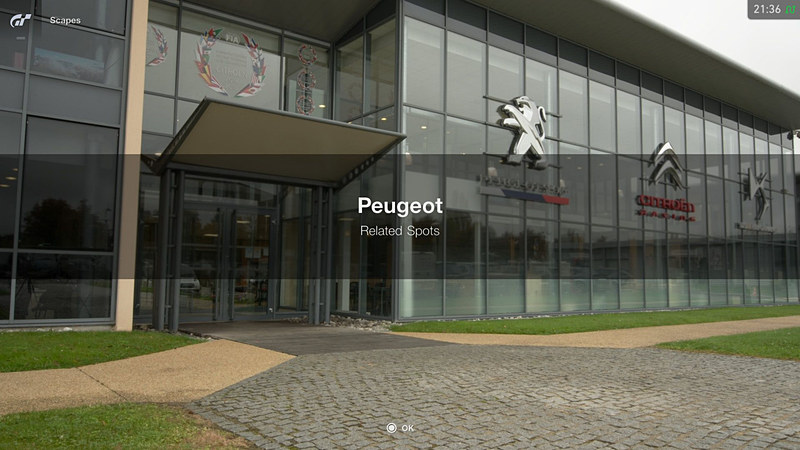 ブランドセントラル内「プジョー」に関連スポットを追加