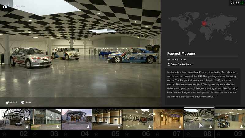 ブランドセントラル内「プジョー」に関連スポットを追加
