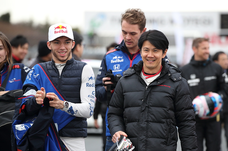 Honda Cars CUP Honda Racing THANKS DAY スペシャルレースに向かうホンダドライバー