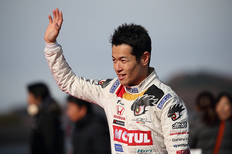 スーパーフォーミュラとSUPER GTのダブルチャンピオン、山本尚貴選手