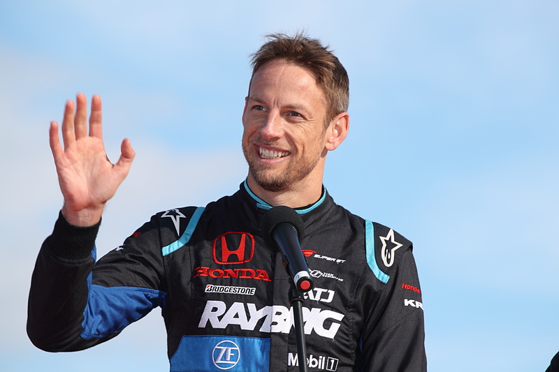 SUPER GTのチャンピオン、ジェンソン・バトン選手