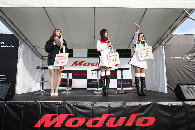 終了後にはModuloスマイル、Moduloプリティとじゃんけん大会が行なわれた