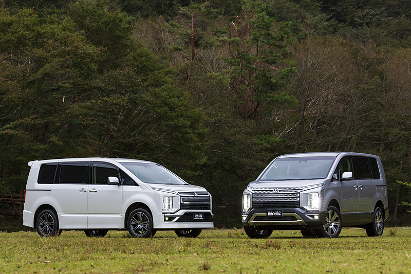 ビッグマイナーチェンジを行なった三菱自動車工業「デリカD：5」