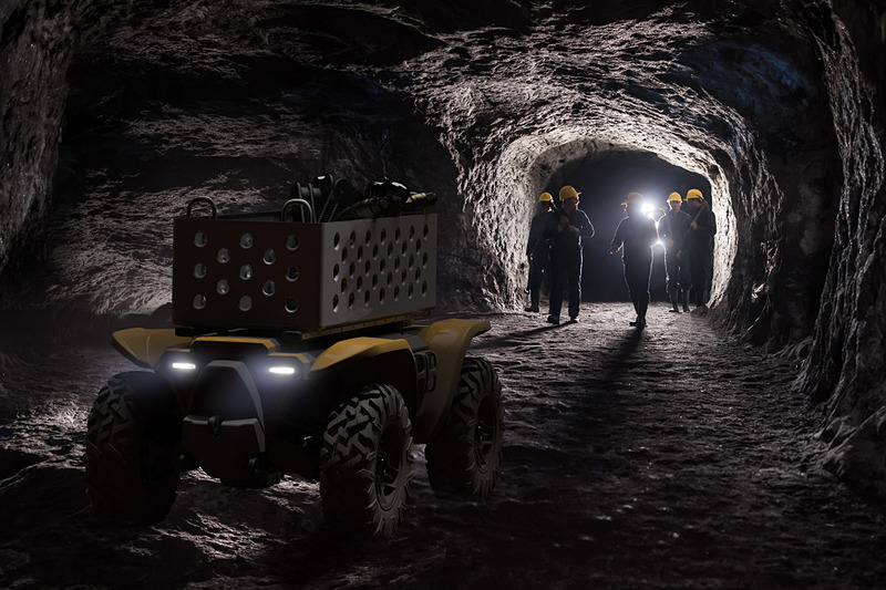 すでに米国内のノースカロライナ州、カリフォルニア州、コロラド州で実証実験を実施中。アタッチメントを付け替えることで多彩な用途に対応する