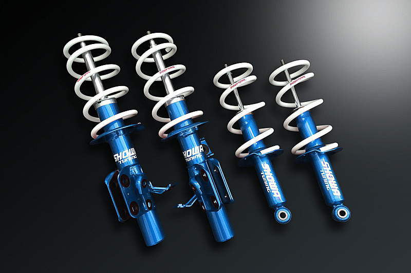 ショーワチューニングの86/BRZ用サスキット「COMFORT Evolution -柔-」。価格は10万8600円（税別）