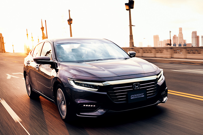 新型インサイトの走行イメージ