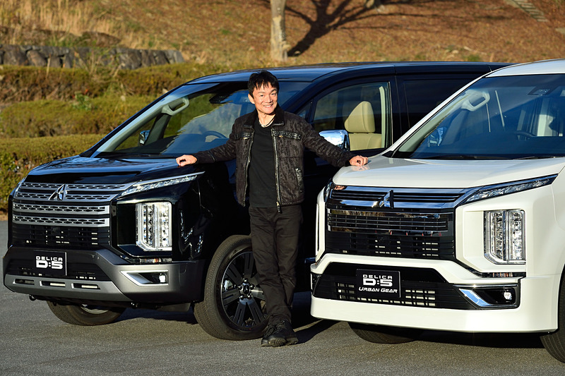 ビッグマイナーチェンジが行なわれた新型「デリカD：5」。従来型から高い評価をしてきたモータージャーナリストの岡本幸一郎氏が、その進化をオンロード＆オフロードで体験した