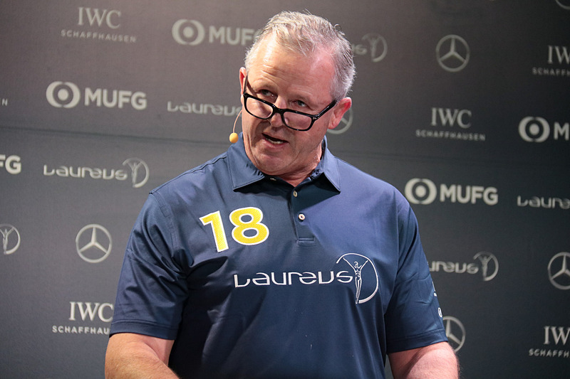 「ローレウス・スポーツ・フォー・グッドはスポーツを通じ、暴力を排除して格差をなくし、スポーツが世界を変えられることを示そうとしています」と話すショーン・フィッツパトリック氏