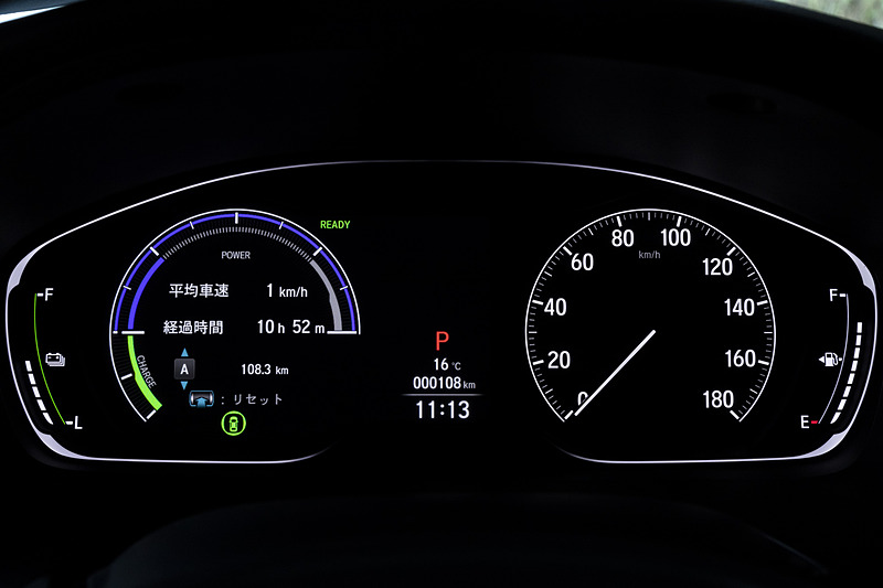 マルチインフォメーションディスプレイの表示