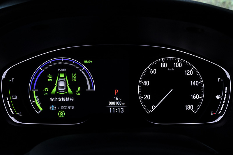 マルチインフォメーションディスプレイの表示