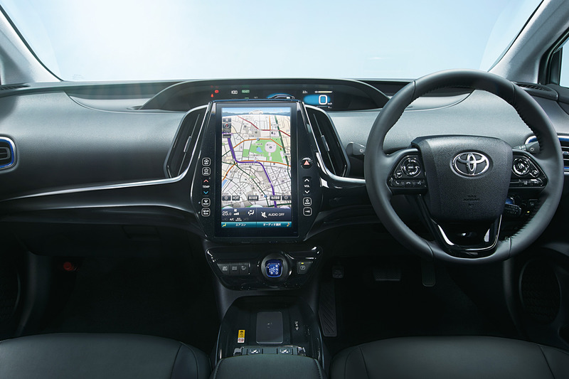 A“ツーリングセレクション”のブラック内装。シート表皮は合成皮革