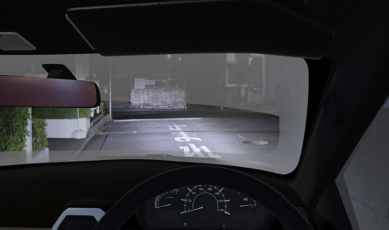 防曇コート付フロントウィンドウ「eXeview」