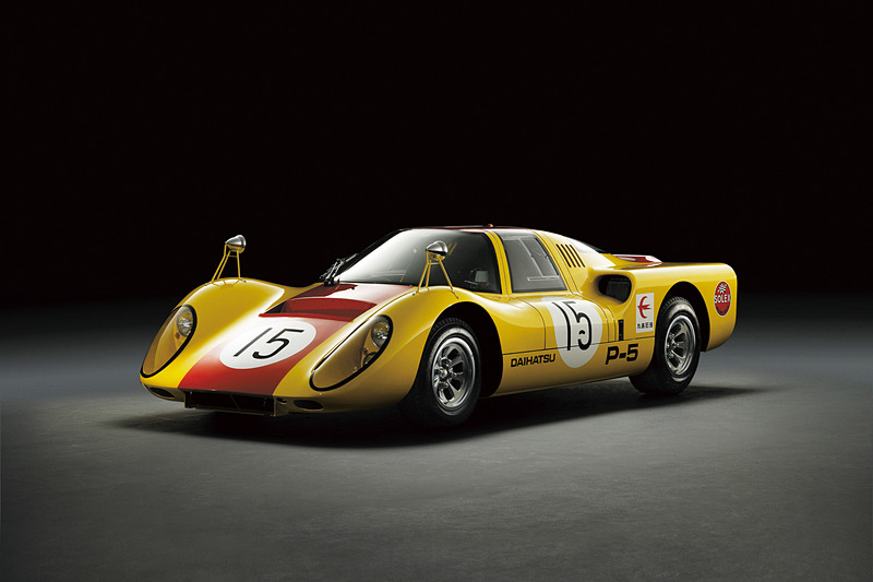 ダイハツ従業員の有志によってレストアされたレーシングカー「P-5」