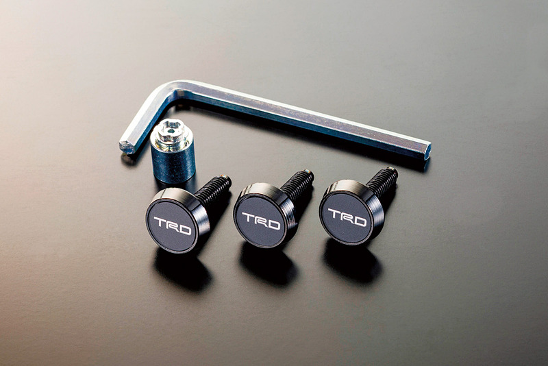 セキュリティ付ナンバープレートボルト：5500円（税別）