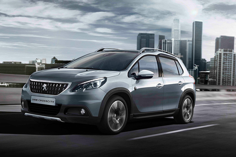 プジョーの特別仕様車「2008 クロスシティ」（269万9000円）