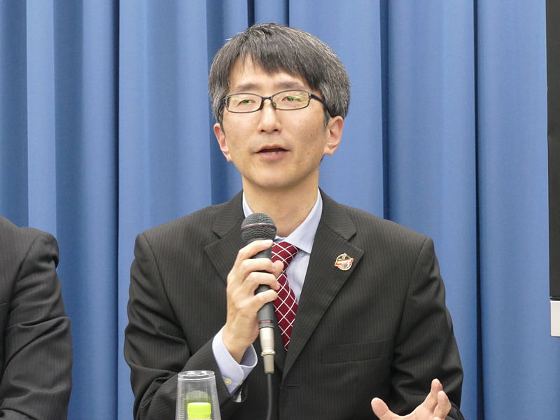 中部大学の海老沼拓史氏