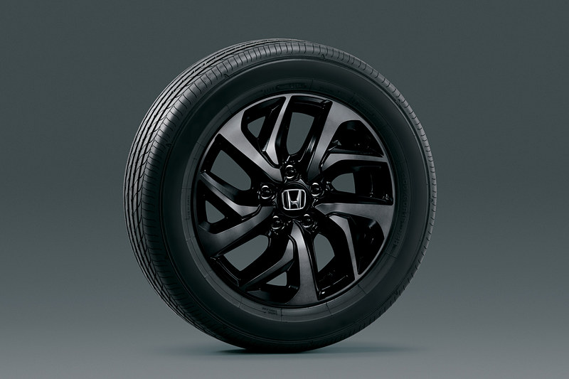 ブラッククリア塗装16インチアルミホイール（SPADA専用デザイン）