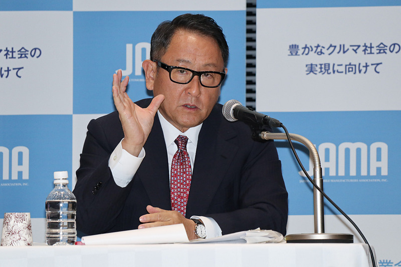 一般社団法人日本自動車工業会 会長 豊田章男氏