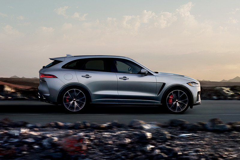 F-PACE SVRの走行イメージ